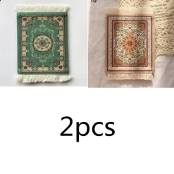 Mini Türkischer Teppich Untersetzer - Dekorative Tassenmatte