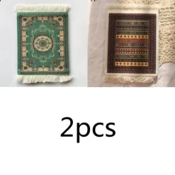 Mini Türkischer Teppich Untersetzer - Dekorative Tassenmatte