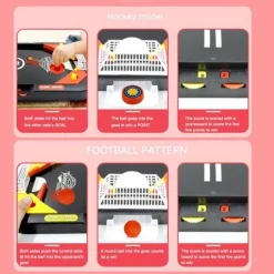 Mini-Airhockey-Tischspiel