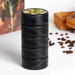 Mini-Autoreifen-Thermoskanne – Kreativer Reisebecher für Autos