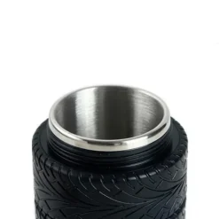 Mini-Autoreifen-Thermoskanne – Kreativer Reisebecher für Autos