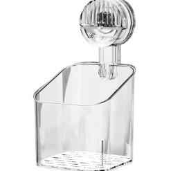 Mini-Badezimmer-Organizer mit Saugnapf – platzsparendes Aufbewahrungsregal