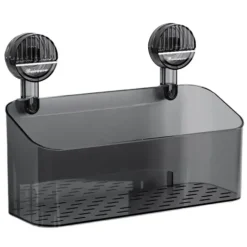 Mini-Badezimmer-Organizer mit Saugnapf – platzsparendes Aufbewahrungsregal