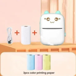 Mini-Bluetooth-Thermoetikettendrucker von Cat Design