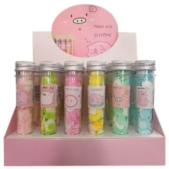 Mini-Blumen-Schäumende Papierseife - Bunte Seifenstücke in Reisegröße