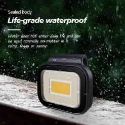 Mini-Campinglampe zum Anstecken – Tragbares Außenlicht