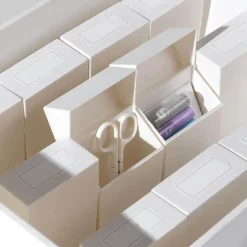 Mini-Clamshell-Aufbewahrungsbox – kompakter Organizer