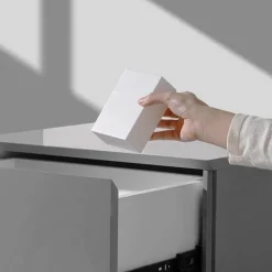 Mini-Clamshell-Aufbewahrungsbox – kompakter Organizer