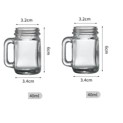 Mini-Cocktailglas-Set – Kreative Rooster Bomb-Schnapsgläser für Partys