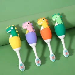 Mini-Dinosaurier-Zahnbürste – Lustiges Zahnreinigungswerkzeug für Kinder