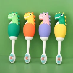 Mini-Dinosaurier-Zahnbürste – Lustiges Zahnreinigungswerkzeug für Kinder