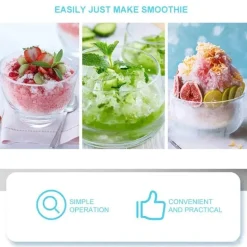 Mini-Eiscrusher – handgekurbeltes Eis-Werkzeug zum Eiszerkleinern