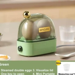 Mini-Elektro-Eierdämpfer - Kompakte Eierkochmaschine