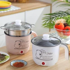Mini-Elektro-Hotpot-Kocher - Doppelschicht-Reiskocher