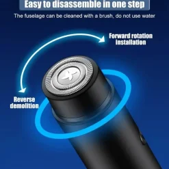 Mini-Elektrorasierer – Kompaktes Gesichtspflegegerät