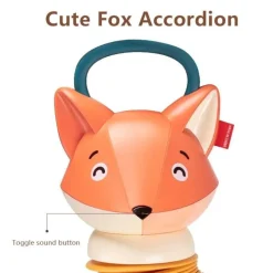 Mini-Fuchs-Akkordeon – Musikinstrument für Babys