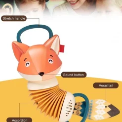 Mini-Fuchs-Akkordeon – Musikinstrument für Babys
