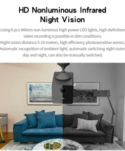 Mini-Funk-Bewegungskamera – Fernüberwachung mit langer Standby-Zeit