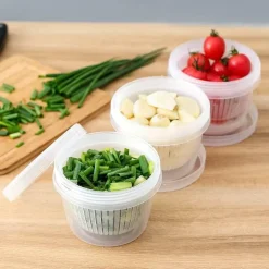 Mini-Gemüseabtropfgestell – Küchenorganizer für frische Produkte