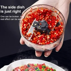 Mini-Gemüseschneider - Tragbarer manueller Lebensmittelschneider