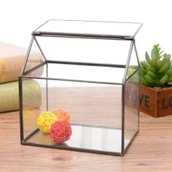 Mini-Gewächshaus-Terrarium – Tisch-Pflanzendisplay