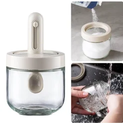 Mini-Gewürzglas mit Löffel – Kreativer Gewürzbehälter