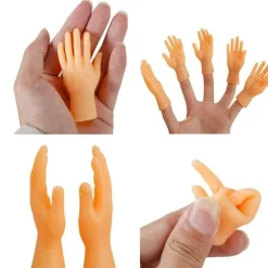 Mini-Gummihände – lustiges interaktives Partyspielzeug