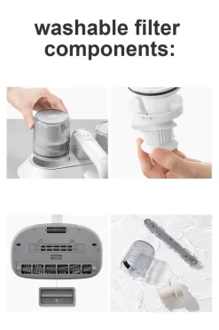 Mini-Handstaubsauger - Milben- und Staubreiniger