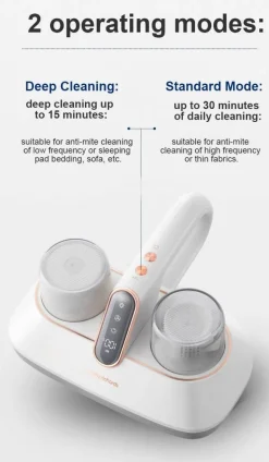 Mini-Handstaubsauger - Milben- und Staubreiniger