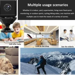 Mini-HD-WLAN-Kamera – Drahtlose Bewegungsüberwachung