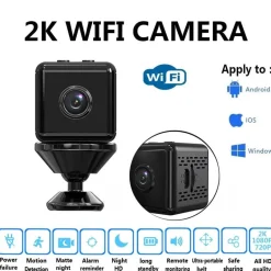 Mini-HD-WLAN-Kamera – Drahtlose Bewegungsüberwachung