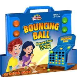 Mini-Hüpfballspiel – Lustiges Vier-Linien-Spielzeug