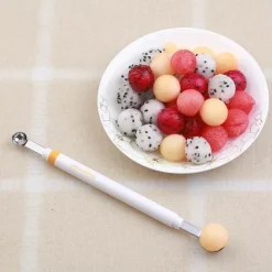 Mini-Küchenschaufel-Werkzeug – doppelseitiger Melonenlöffel, Eiscreme-Gadget