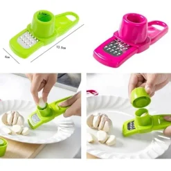 Mini-Knoblauchpresse – Kompakte Reibe für frischen Knoblauch