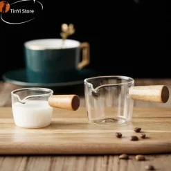 Mini-Krug aus Glas – Milchkännchen, Espressotasse, Sauciere