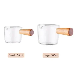 Mini-Krug aus Glas – Milchkännchen, Espressotasse, Sauciere