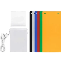Mini-LED-Fotostudio-Box – Faltbare Leuchtbox für Produktfotografie
