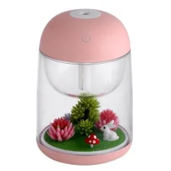 Mini-LED-Nebelwald-Transparent-Luftbefeuchter