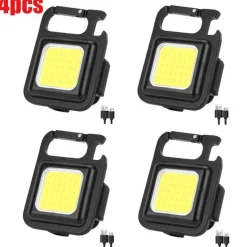 Mini-LED-Schlüsselanhänger-Taschenlampe – magnetisches Taschenlicht