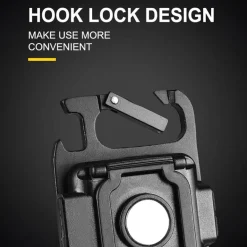 Mini-LED-Schlüsselanhänger-Taschenlampe – magnetisches Taschenlicht