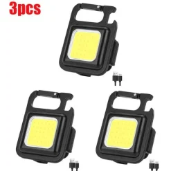 Mini-LED-Schlüsselanhänger-Taschenlampe – magnetisches Taschenlicht