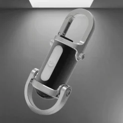 Mini-LED-Schlüsselanhänger-Taschenlampe – wiederaufladbares tragbares USB-Licht