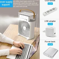 Mini-Luftkühler – Kompakter persönlicher Kühlventilator