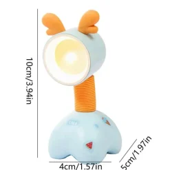 Mini-Magnet-Schreibtischlampe – einziehbares Haustier-Design