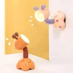 Mini-Magnet-Schreibtischlampe – einziehbares Haustier-Design