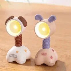 Mini-Magnet-Schreibtischlampe – einziehbares Haustier-Design