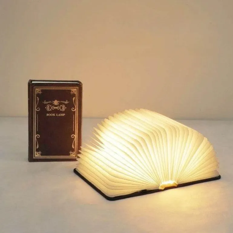Minimalistische LED-Storybook-Lampe – Elegantes Buchlicht