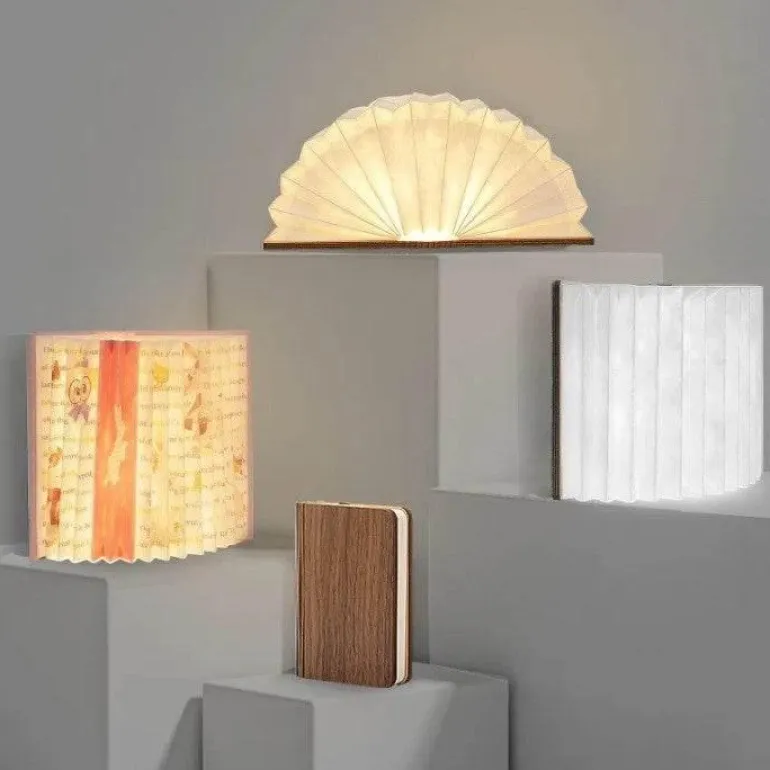 Minimalistische LED-Storybook-Lampe – Elegantes Buchlicht