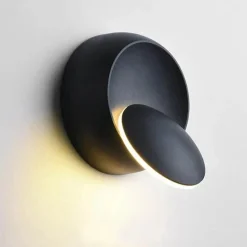 Minimalistische Orb-Wandlampe – Moderne zeitgenössische Leuchte