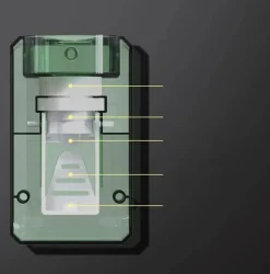 Minimalistischer Zahnpastaquetscher – Schlankes, effizientes Design